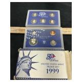 1999 US mint proof set