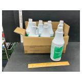 7 bottles of cleanser