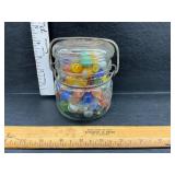 Jar of marbles