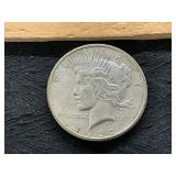 1922 silver peace dollar