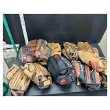 Baseball gloves