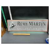 Remy Martin lighted sign
