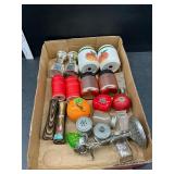 Salt and pepper shakers