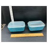 Pyrex refrigerator dishes 1 lid has damage