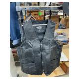Leather vest