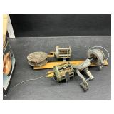 Vintage fishing reels
