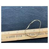 .93 grams 14k gold bracelet