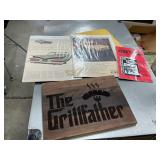God Father plaque and paper goods