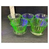 Uranium glass dishes