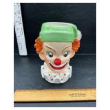 Vintage clown vase
