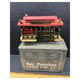 Wooden musical cable car