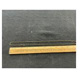 Sterling silver necklace