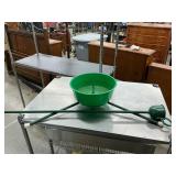 Tree stand and watered