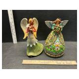 Jim Shore angel and other