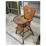 Vintage high chair