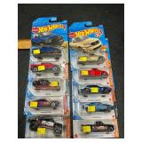10 Hot wheels