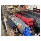 Back pack,mattress and 2 tents