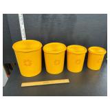 Tupperware canisters