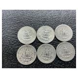 5 silver quarters