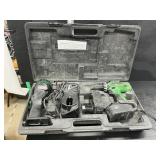 Hitachi drill set working