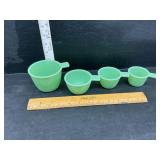 Jadeite measuring cups