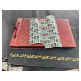 Photo albums and 1957 stamps