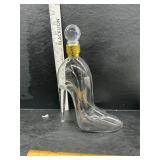 High hill shoe bottle