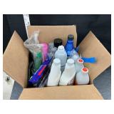 Cleaning supplies and other
