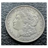 1921 Morgan silver dollar