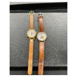 Mickey and Pooh watches