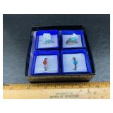 4 sterling silver rings