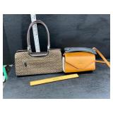 Coach and Prada bags