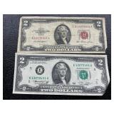 2 2 dollar bills
