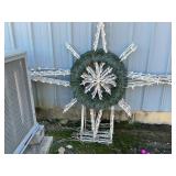 5 Lighted Stars 6ft Tall