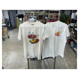 2 vintage race shirts
