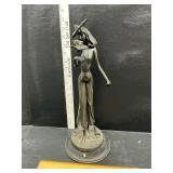 Brass figure