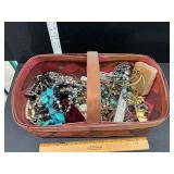 Basket of jewelry
