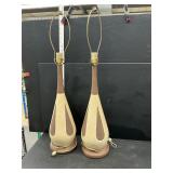 Pair of vintage lamps