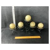 Candle stand with candles