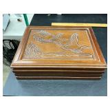 Box with miscellaneous items