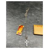 Sterling necklace and pendant