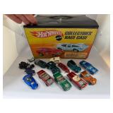 Redline hot wheels and case