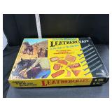 Vintage leather craft set