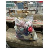 Bag of stuffed toys