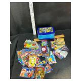 Pokï¿½mon box and cards