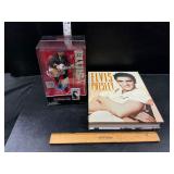 Elvis figure and book