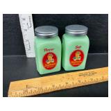 Salt and pepper shakers