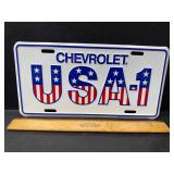 Chevrolet USA-1 tag