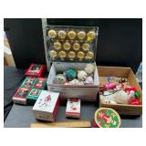 Christmas ornaments lot