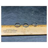 Sterling silver rings